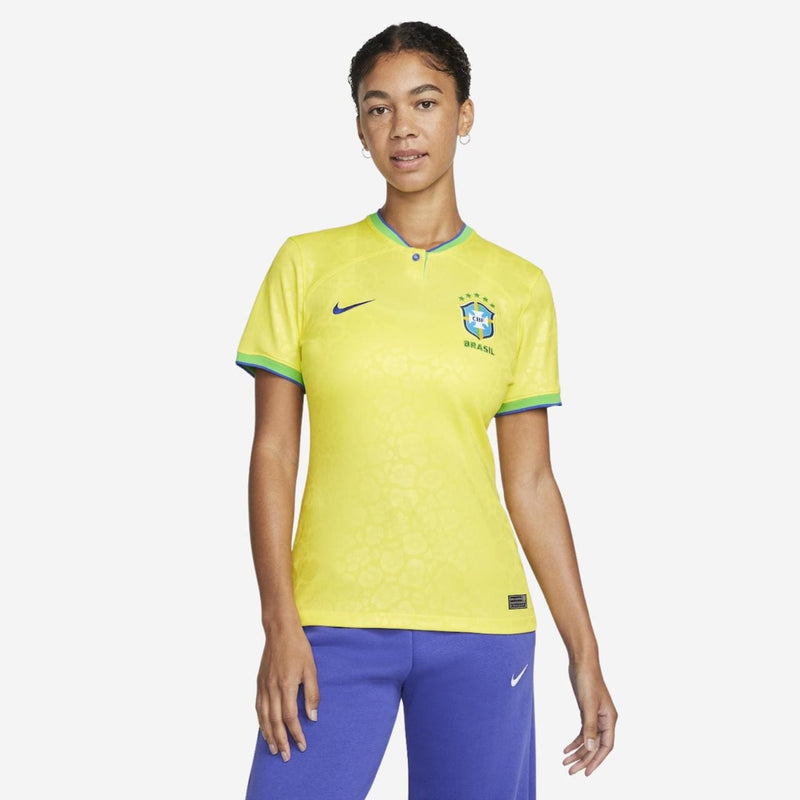 Camisola Feminina Seleção Brasil 2022/23 Home Torcedor PRO