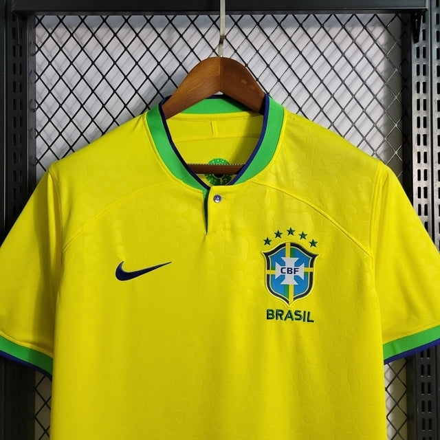 Brazil Yellow Home Shirt 2022/23 (STOCK)