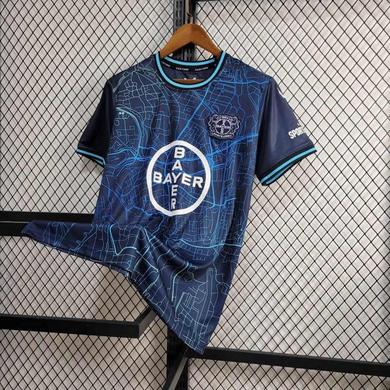 Camisola Bayer Leverkusen Azul 2024/25