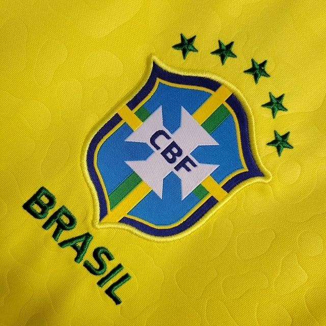 Brazil Yellow Home Shirt 2022/23 (STOCK)