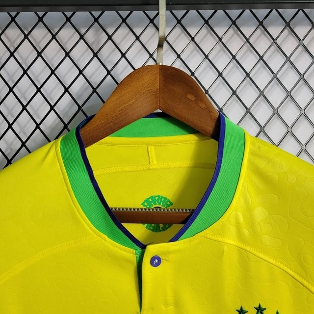 Brazil Yellow Home Shirt 2022/23 (STOCK)