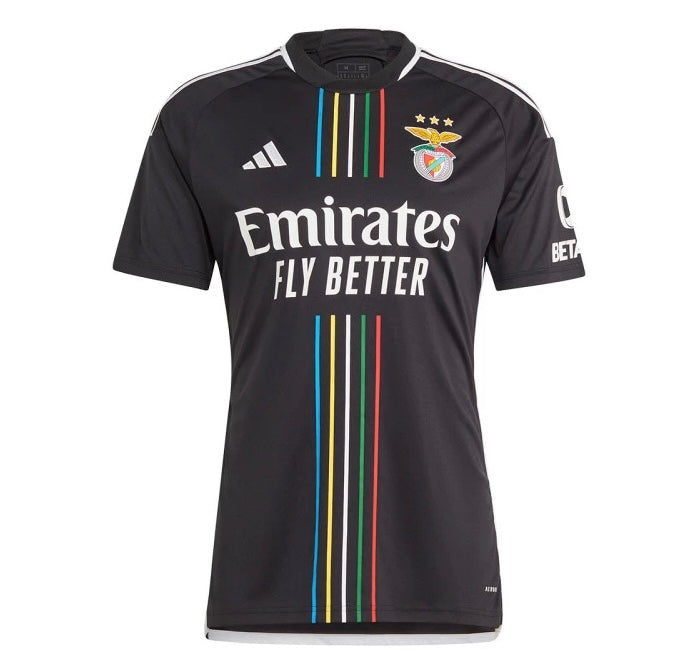 Benfica Black 2023/24 Away Shirt