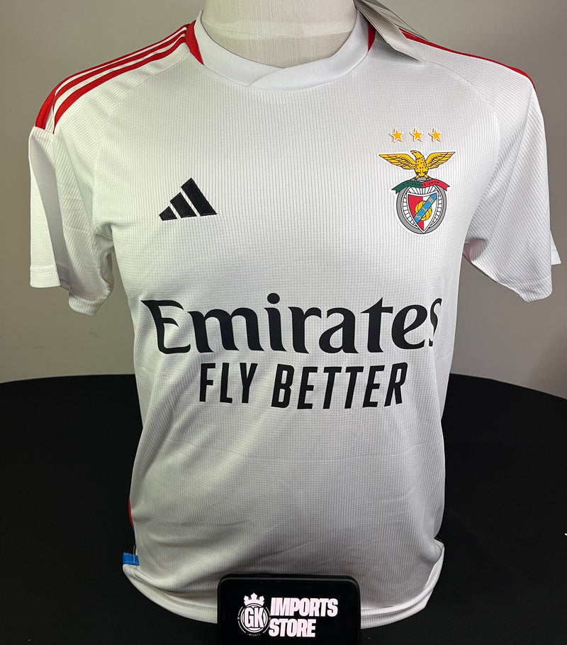 Benfica White 2023/24 Third Shirt 