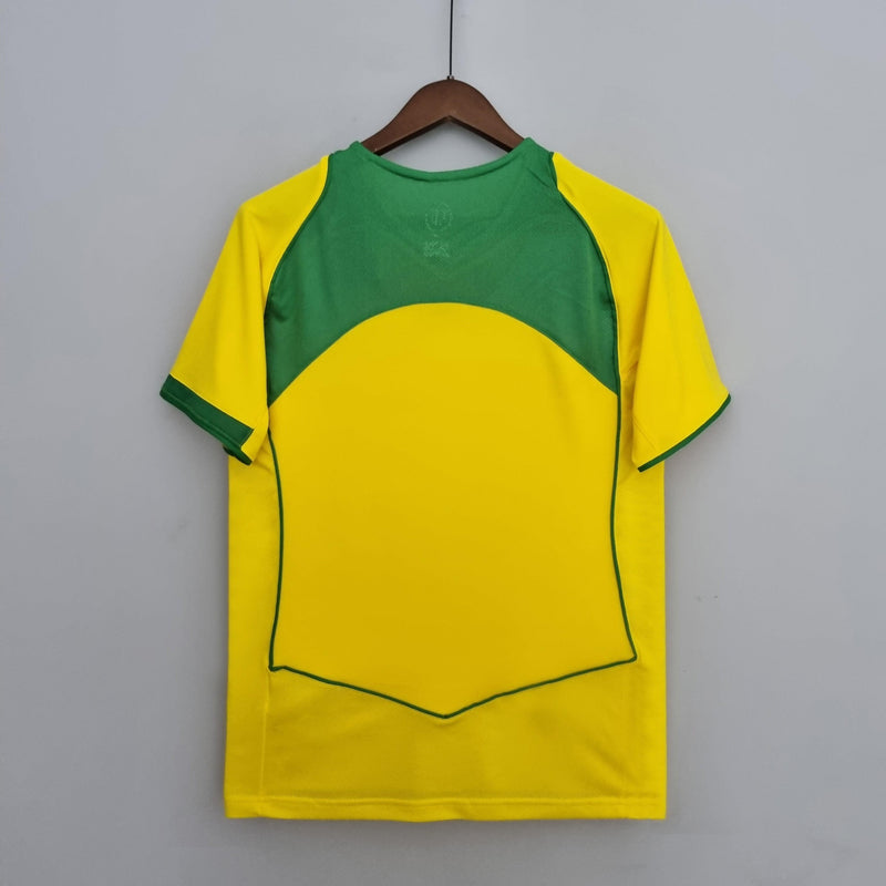 Brazil National Team 2004/06 Home Retro Shirt