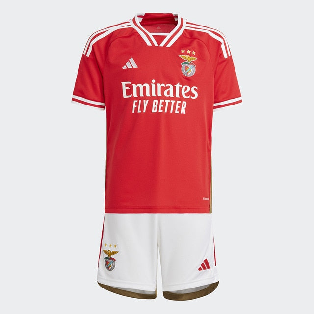 Conjunto infantil Benfica Vermelho 2023/24 Home