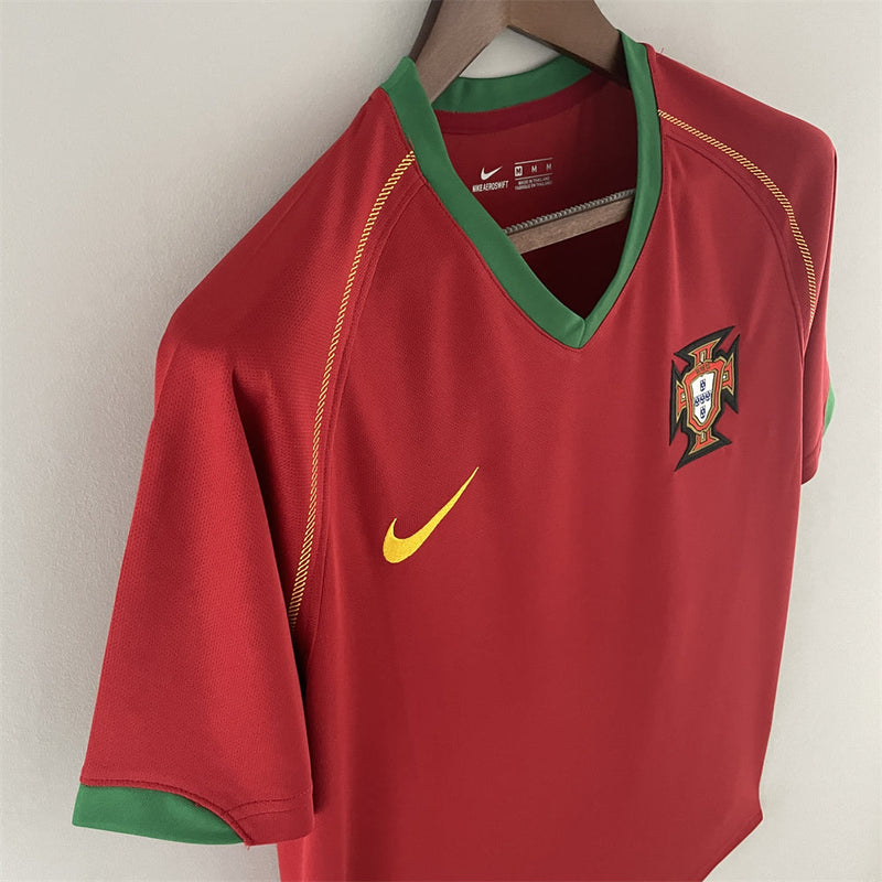 Portugal retro red shirt 2006/07