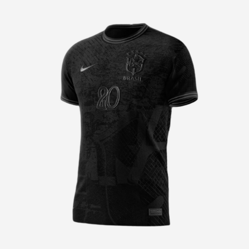 Camisola Seleção Brasil 2022/22 Edição Limitada All Black