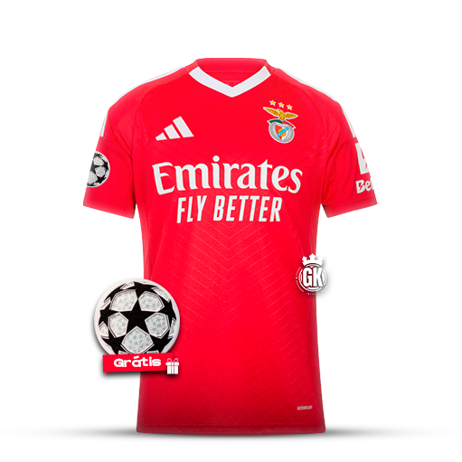 Benfica home shirt 2024/25 season - LAUNCH