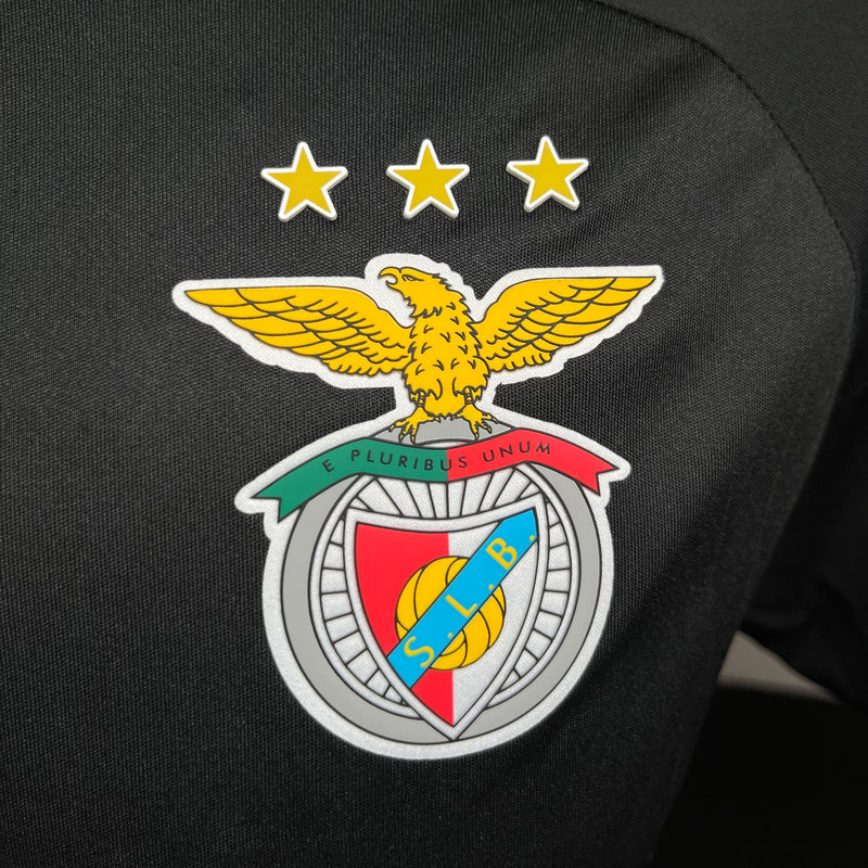 Benfica Black 2023/24 Away Shirt