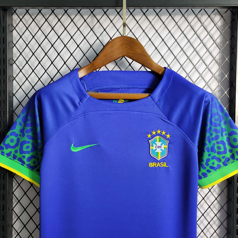 Brazil 2022/23 Kids Kit - Away Fan PRO