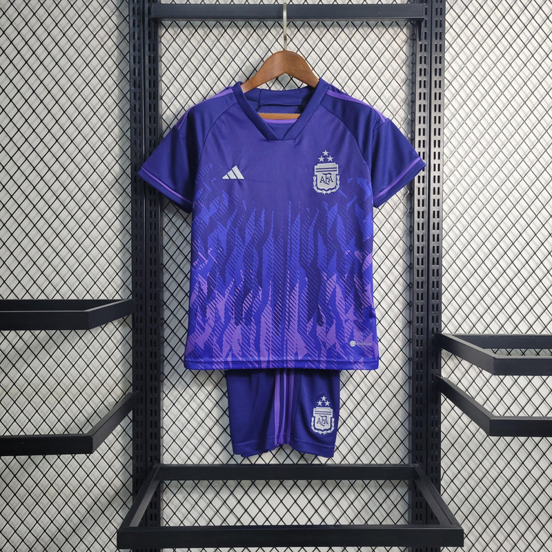 Camisola Seleção Argentina 2022/23 away - INFANTIL