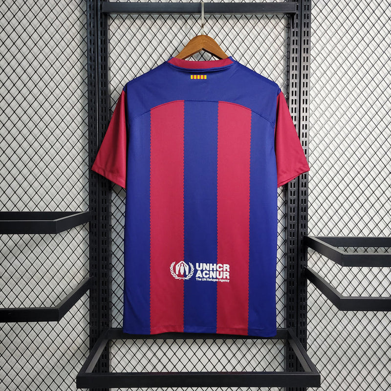 Barcelona Home 2023/24 Blue/Red Shirt