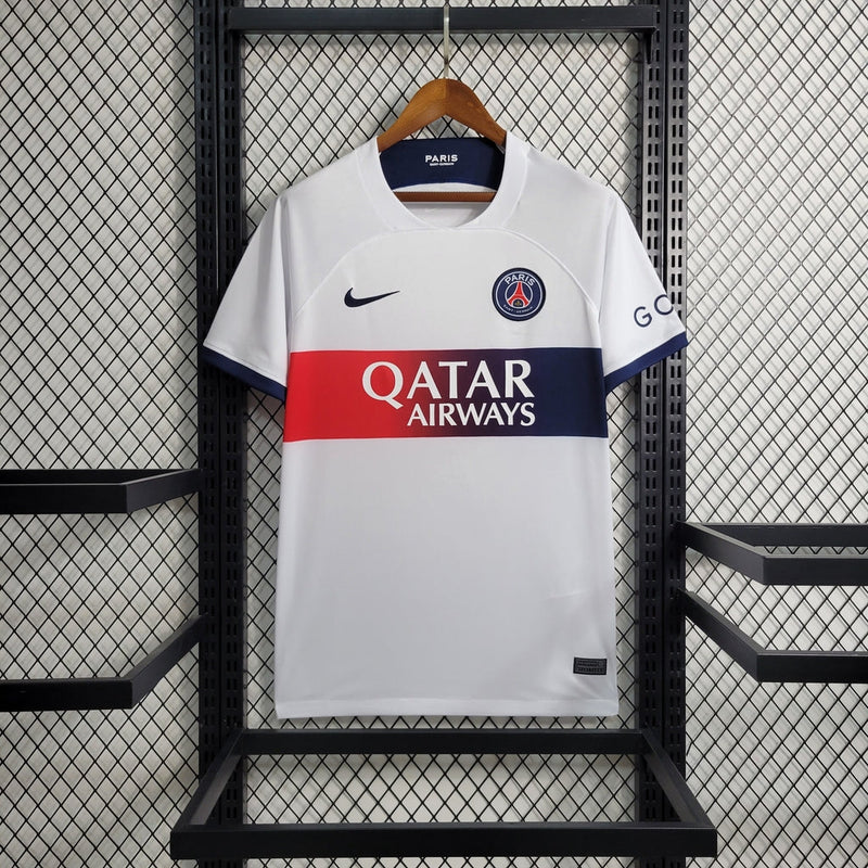 PSG White Away Shirt 2023/24