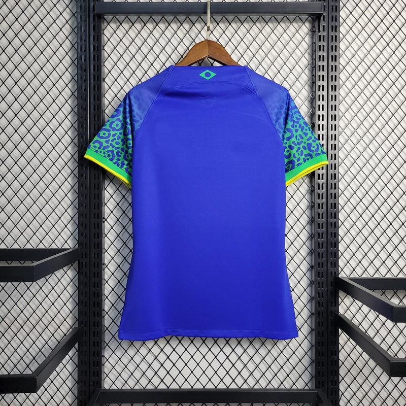 Camisola Feminina Seleção Brasil 2022/23 Away Torcedor PRO