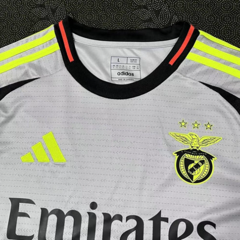 Camisola Benfica third cinza 2024/25