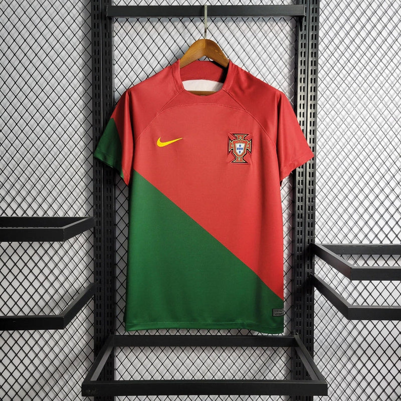 Portugal Red/Green Home Shirt 2022/23