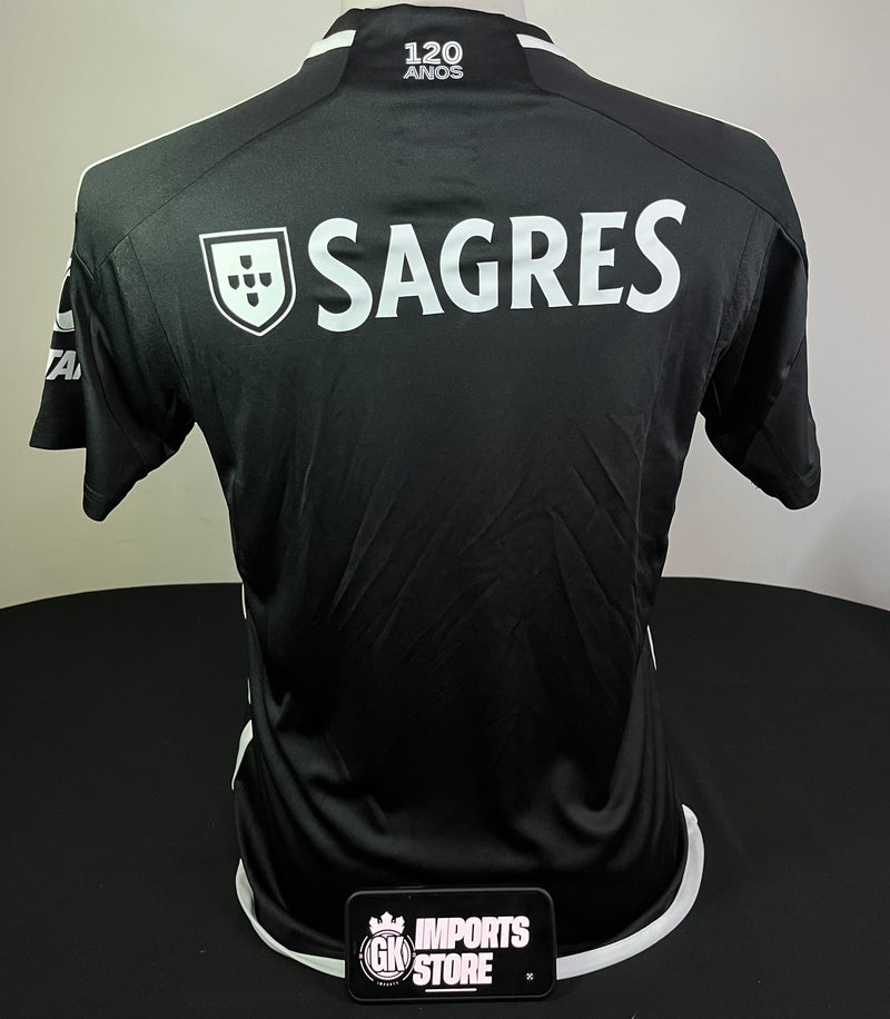 Benfica Black 2023/24 Away Shirt