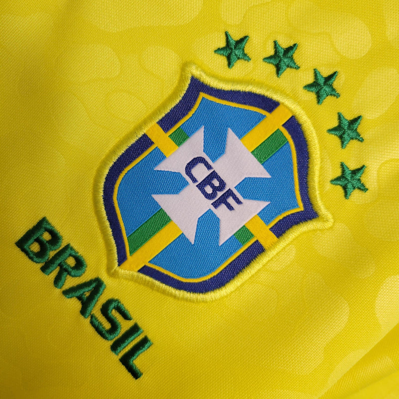 Camisola Feminina Seleção Brasil 2022/23 Home Torcedor PRO