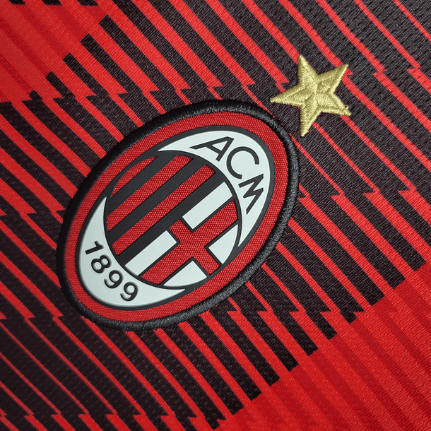 Camisola Milan vermelha Home 2023/24