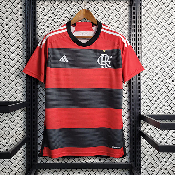 Camisola Flamengo vermelha Home 2023/24 (STOCK)