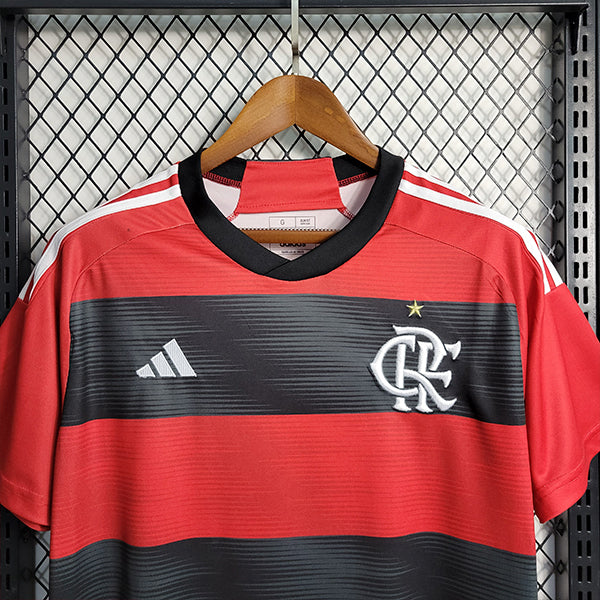 Camisola Flamengo vermelha Home 2023/24 (STOCK)