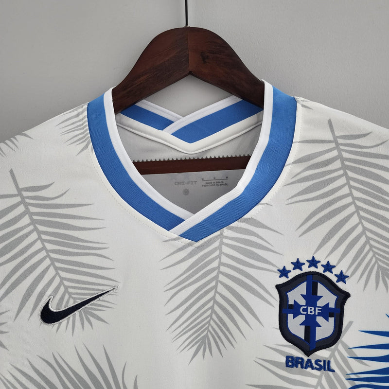 Brazil National Team 2022/22 Limited Edition White Women's Jersey