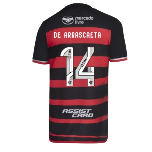 Camisola Flamengo Vermelha Home 2024/25