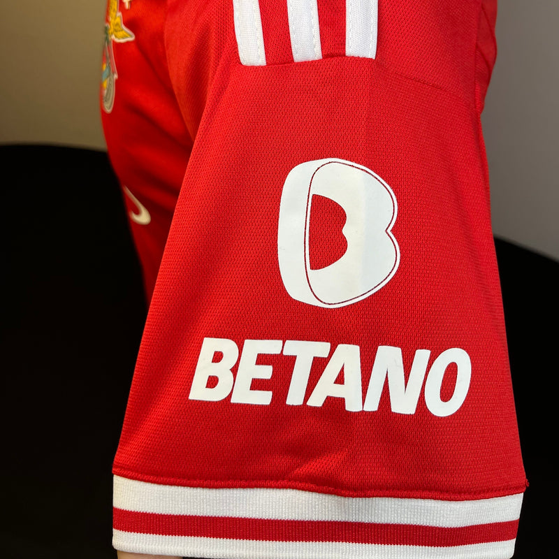 Benfica Red 2023/24 Home Shirt - National Champion Badge