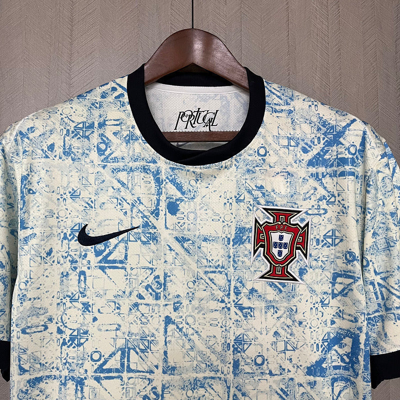 Camisola Portugal Azul Away Euro 2024/25