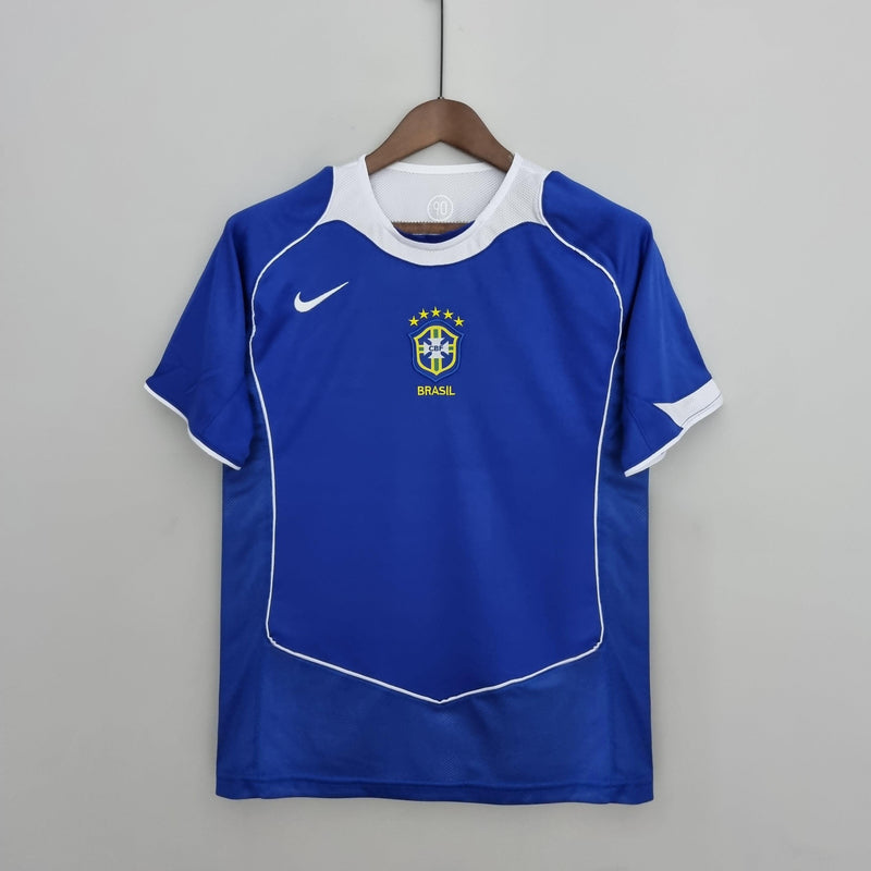 Brazil National Team 2004/06 Away Retro Shirt