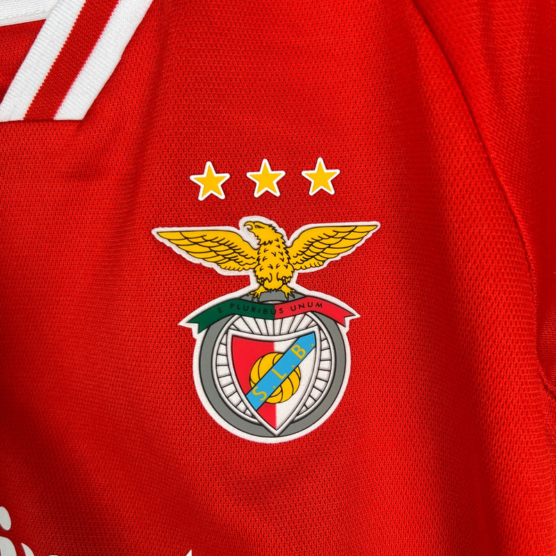 Conjunto infantil Benfica Vermelho 2023/24 Home