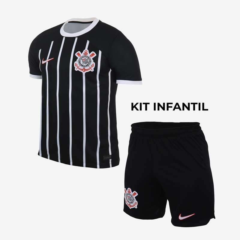 Corinthians 2023/24 Kids Set - Away - LAUNCH