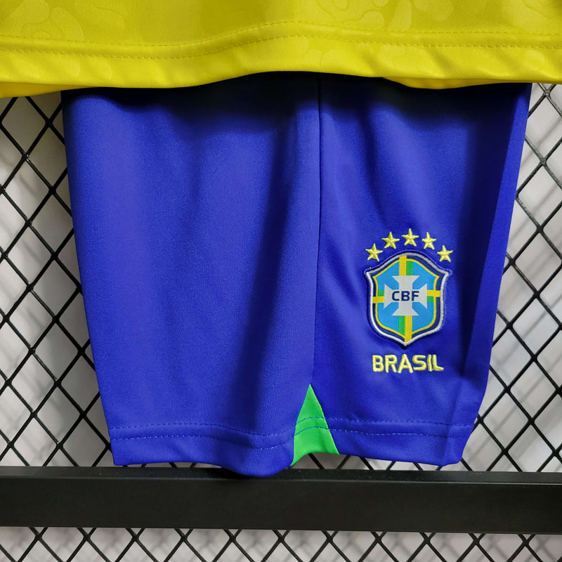 Brazil 2022/23 Kids Kit - Home Fan PRO