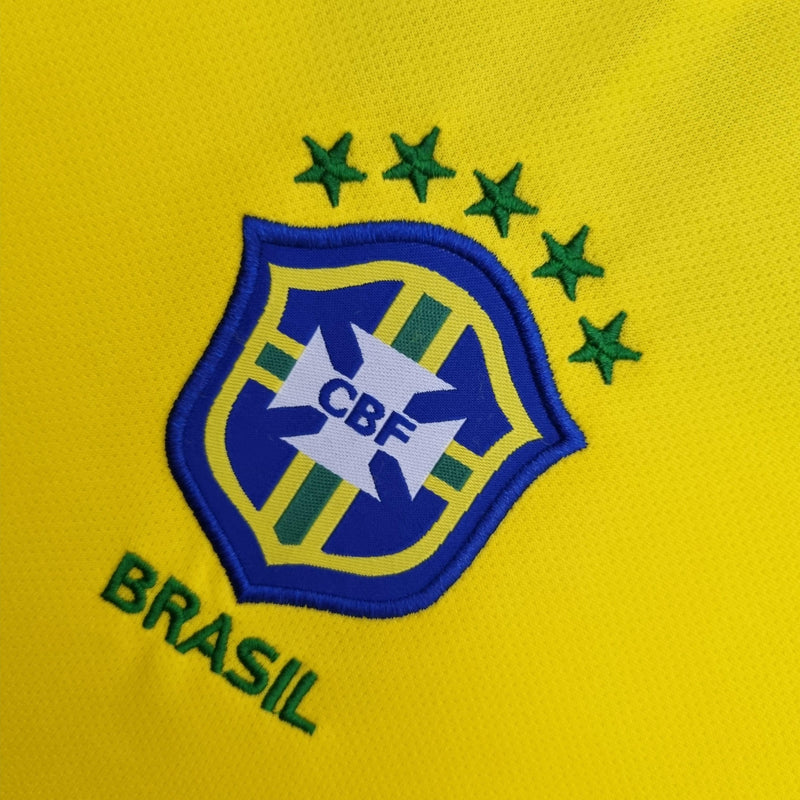 Brazil National Team 2004/06 Home Retro Shirt