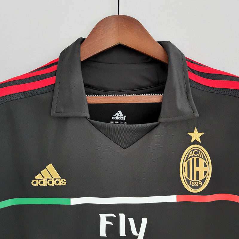 Camisola Retrô AC Milan 2011/12 Terceira