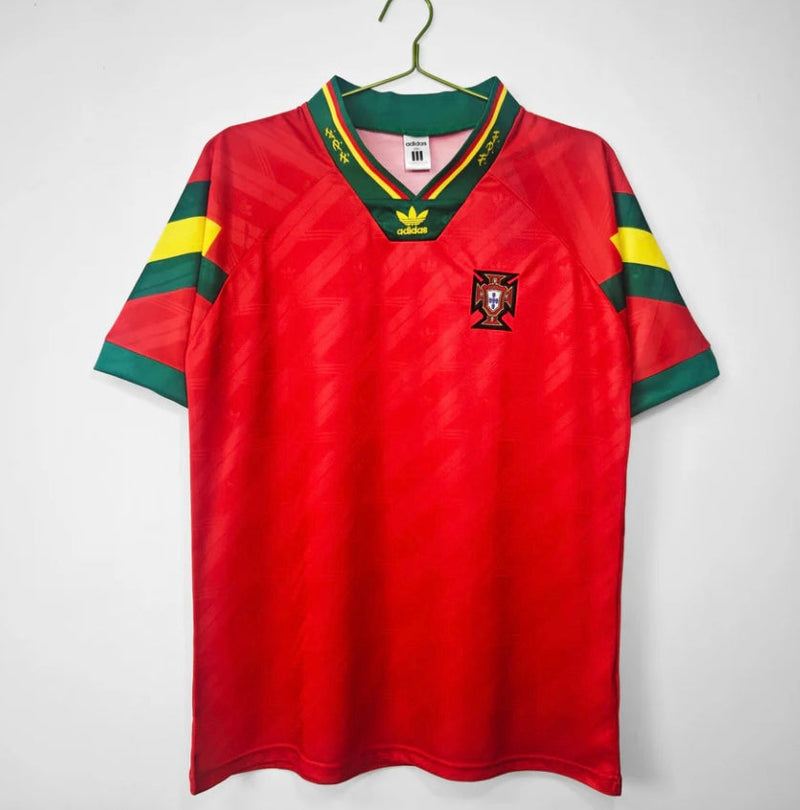 Portugal retro red jersey 92/24