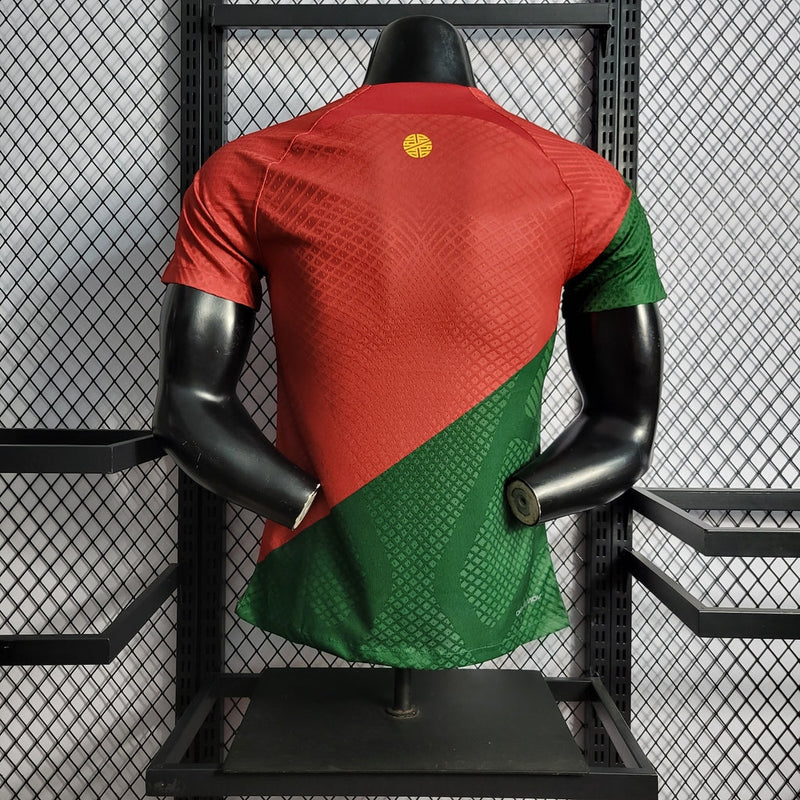 Camisola Portugal vermelha Home 22/23 Player