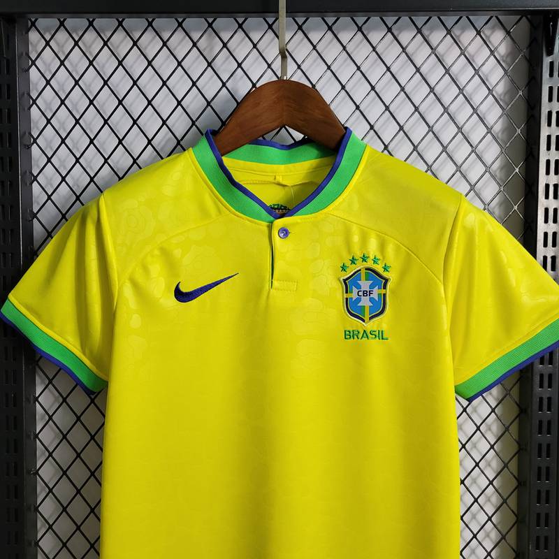 Children's Brazilian National Team 2023/24 Home Set