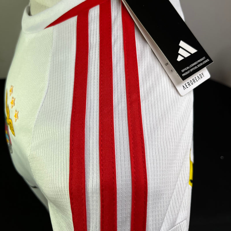 Benfica White 2023/24 Third Shirt - National Champion Badge