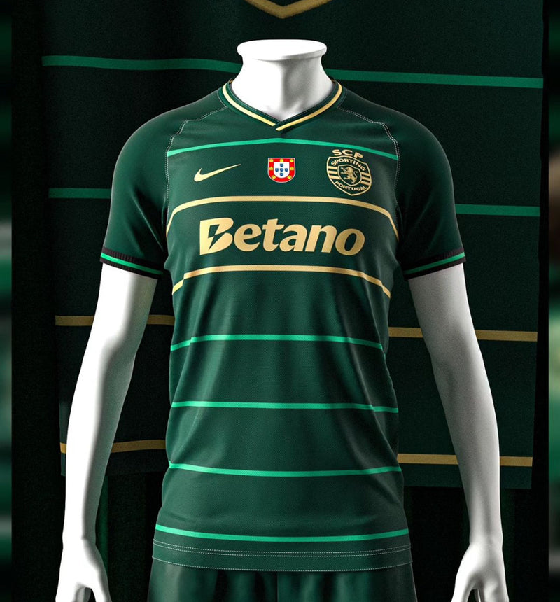 SCP Concept green/gold 2024/25 away jersey - pre-sale 