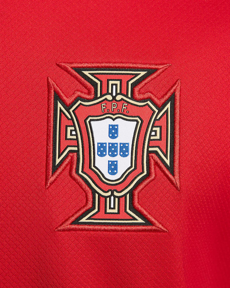 Camisola Portugal vermelha home Euro 2024