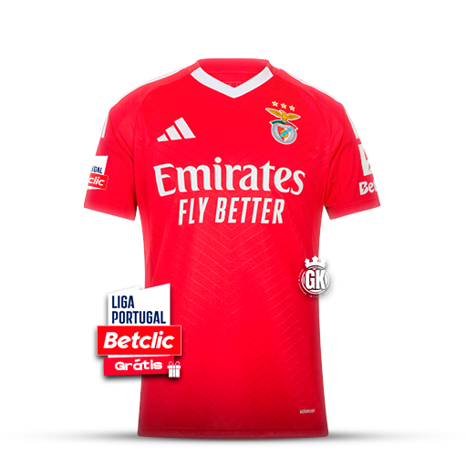 Benfica home shirt 2024/25 season - LAUNCH