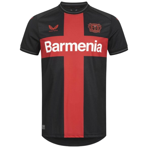 Camisola Bayer Leverkusen preta Home 2023/24