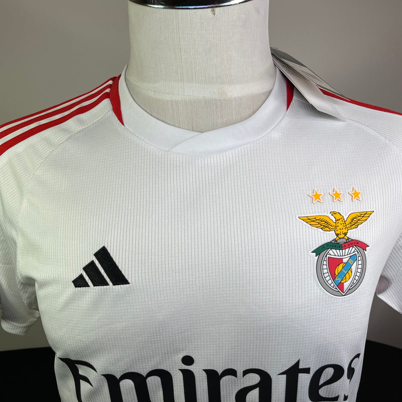 Benfica White 2023/24 Third Shirt 