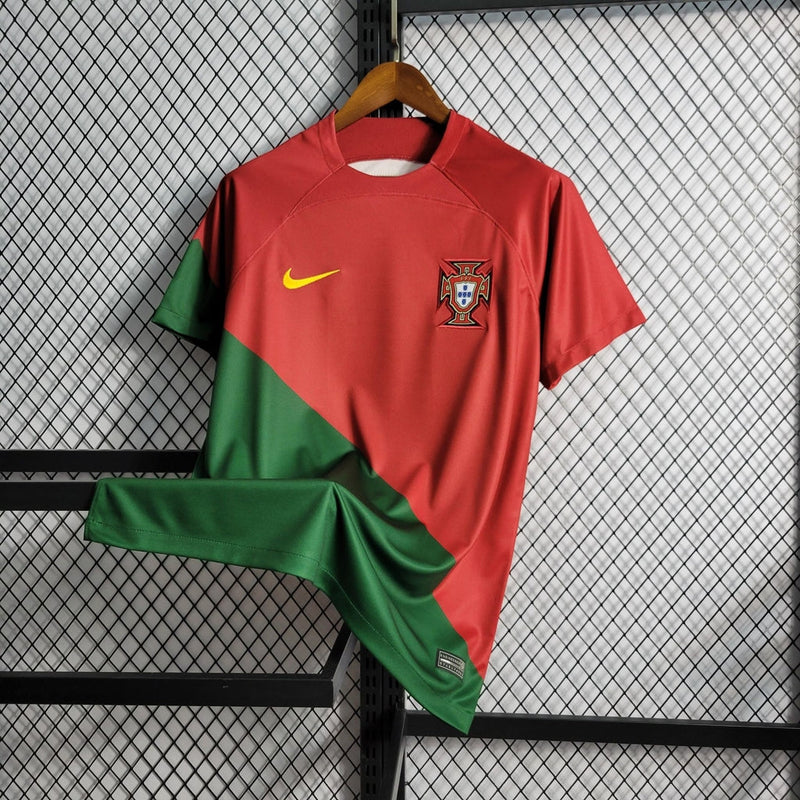 Portugal Red/Green Home Shirt 2022/23