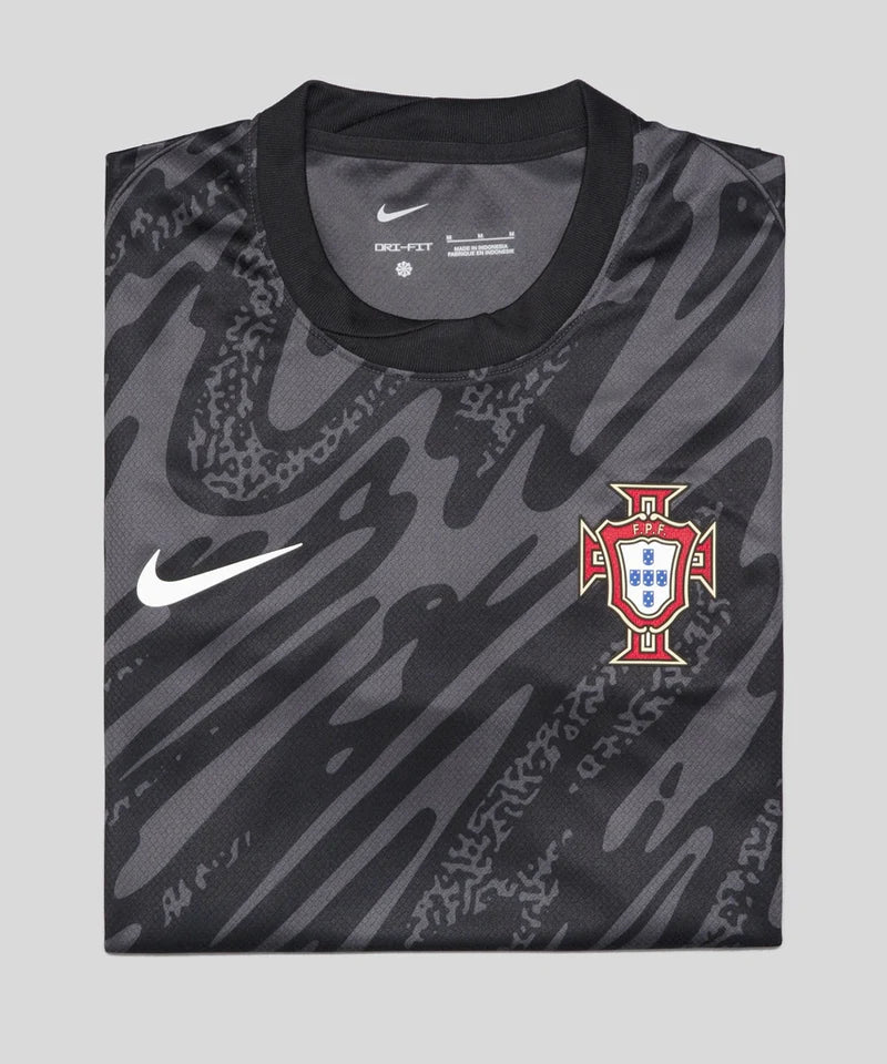 Portugal Black Goalkeeper Jersey - Euro 2024 