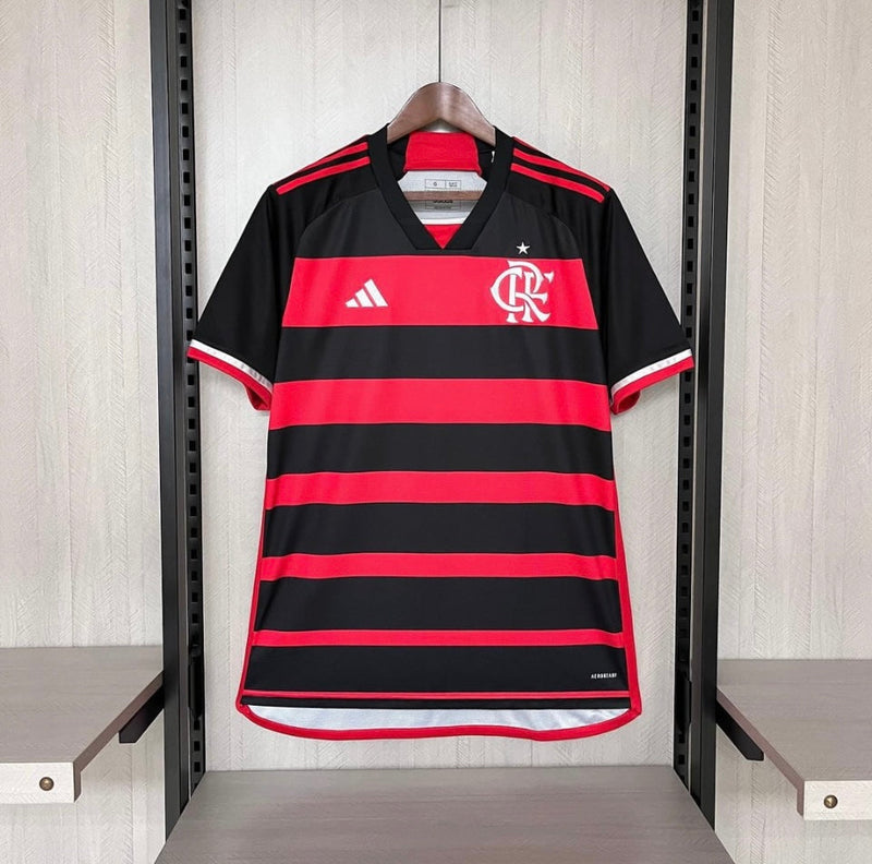 Camisola Flamengo Vermelha Home 2024/25