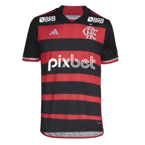 Camisola Flamengo Vermelha Home 2024/25