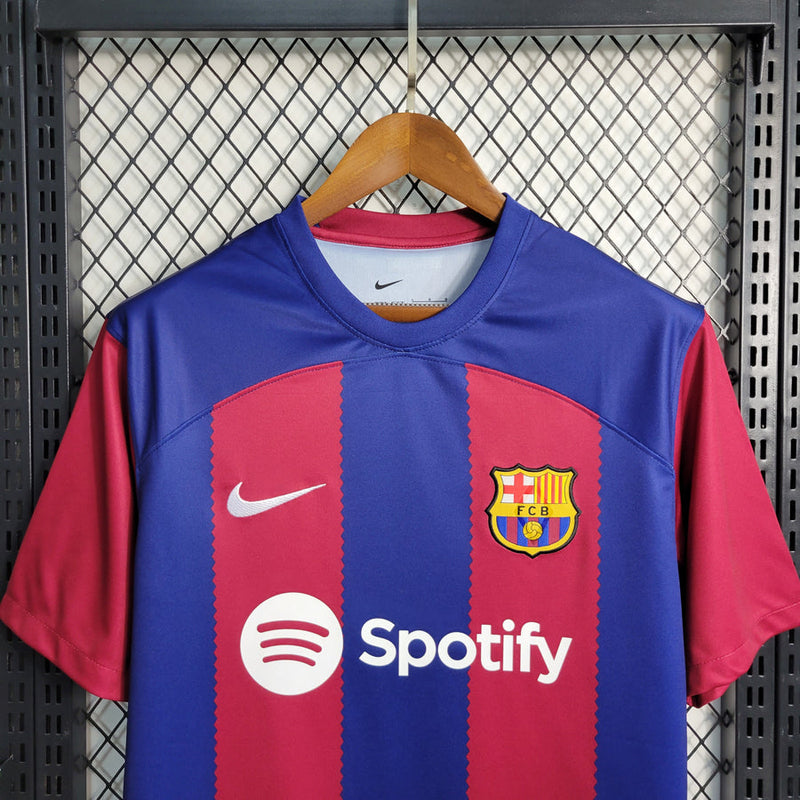 Barcelona Home 2023/24 Blue/Red Shirt