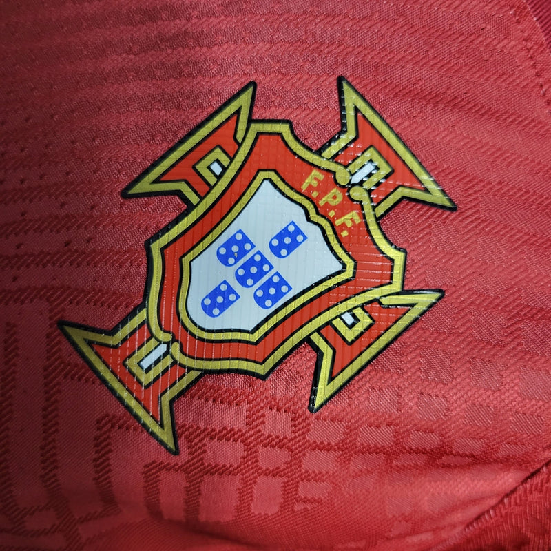 Camisola Portugal vermelha Home 22/23 Player